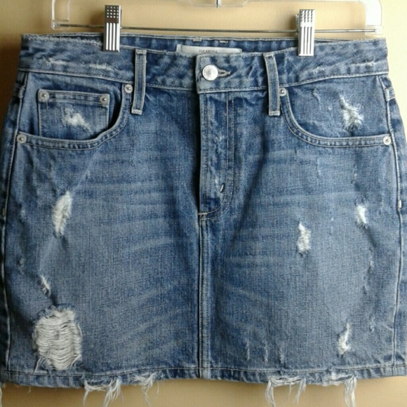 Tularosa Dresses & Skirts - Tularosa Denim Mini Skirt